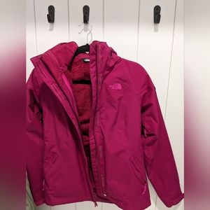 The North Face double layer jacket